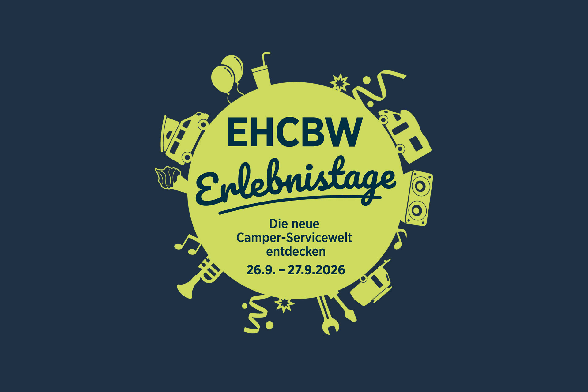 Keyvisual zu den EHCBW Erlebnistagen